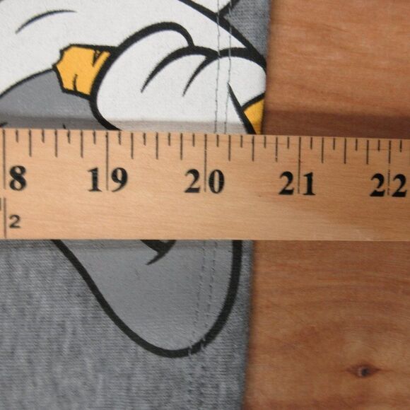 LOONEY TOONS Warner Bros Cropped Hoodie Sweatshirt Juniors Sz M Bugs Tweety NWT - Picture 12 of 12